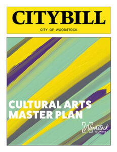 Cover of the City of Woodstock Cultural Arts Master Plan
