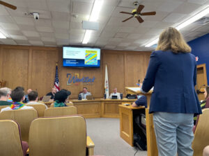 Meeting at the City of Woodstock